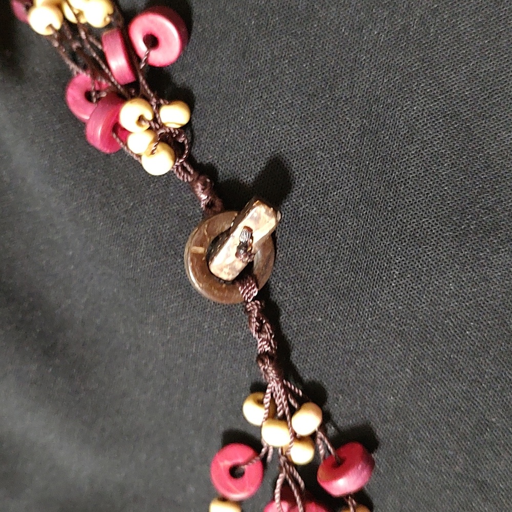 3 Wood Bead Necklaces - Picture 5 of 12